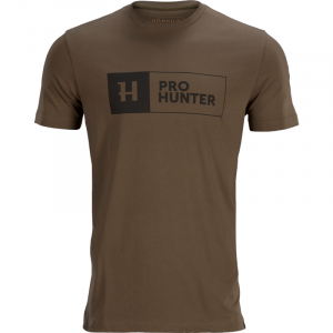 Koszulka T-shirt Härkila Pro Hunter brązowa przód