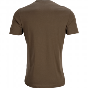 Koszulka T-shirt Härkila Pro Hunter brązowa tył