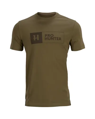Koszulka T-shirt Härkila Pro Hunter zielona przód