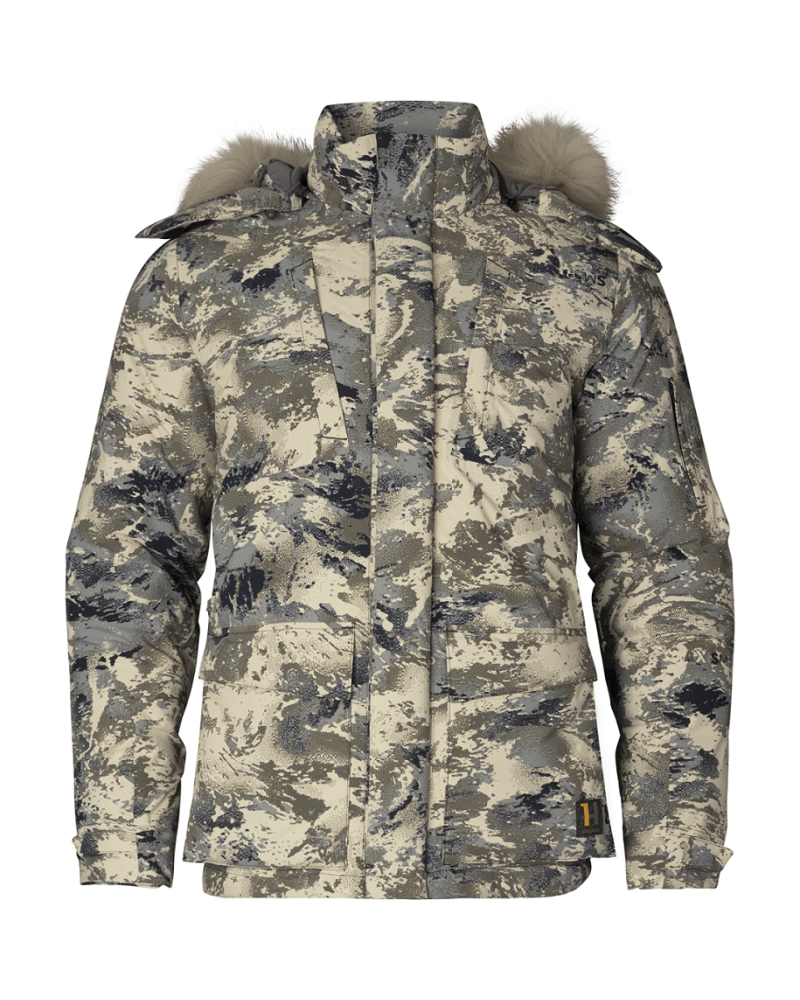 【UN3D】MINIMAL MOUNTAIN COAT Kurtka Härkila One camo HWS down AXIS MSP®Mountain