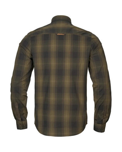 Koszula Härkila Akkan willow green/shadow brown
