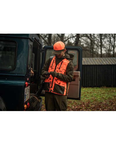 Kamizelka Seeland Trax Blaze Orange Blaze InVis MPC