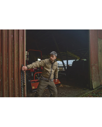 Kurtka polarowa Härkila Kamko Dark antique bronze/Willow green