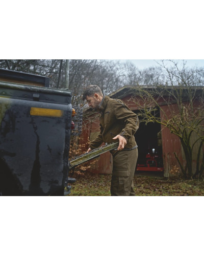 Kurtka polarowa Härkila Kamko Dark antique bronze/Willow green