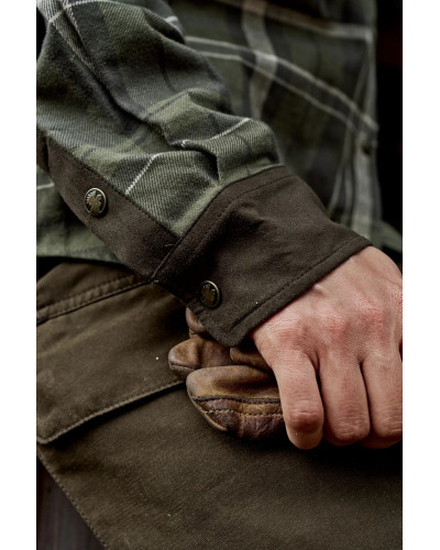 Koszula Härkila Pajala Women olive check