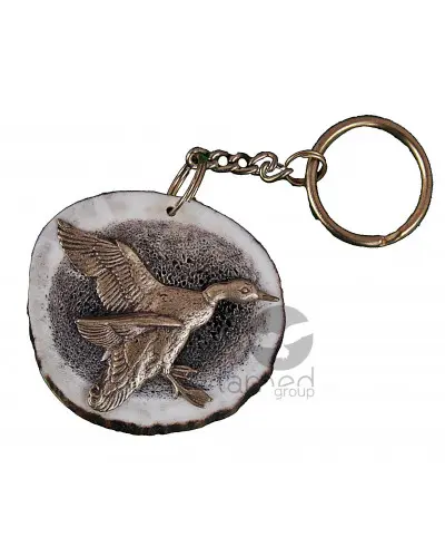 Brelok do kluczy z poroża, kaczka