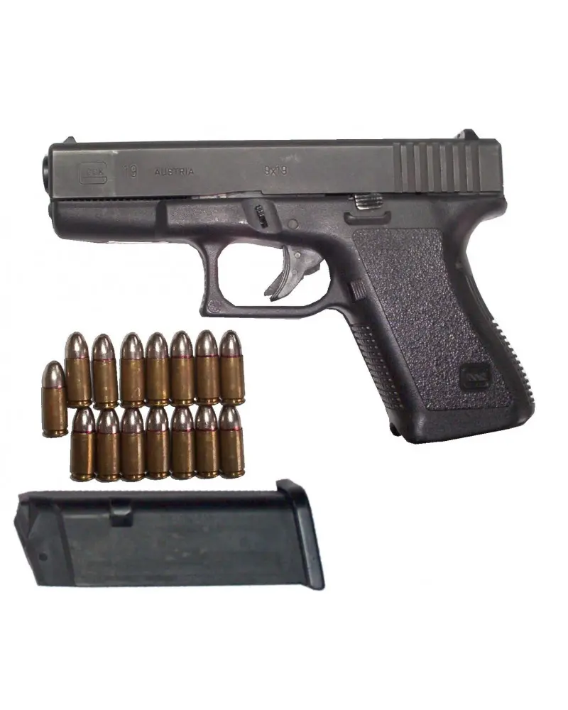 Pistolet Glock 19, 9 mm para