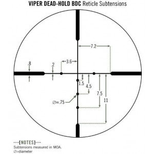 Luneta celownicza Vortex Viper 4-12x40 1'' AO BDC