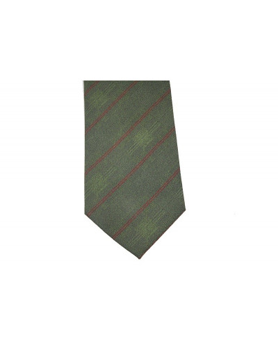 Krawat w stylu myśliwskim Skogen, haft rogacza