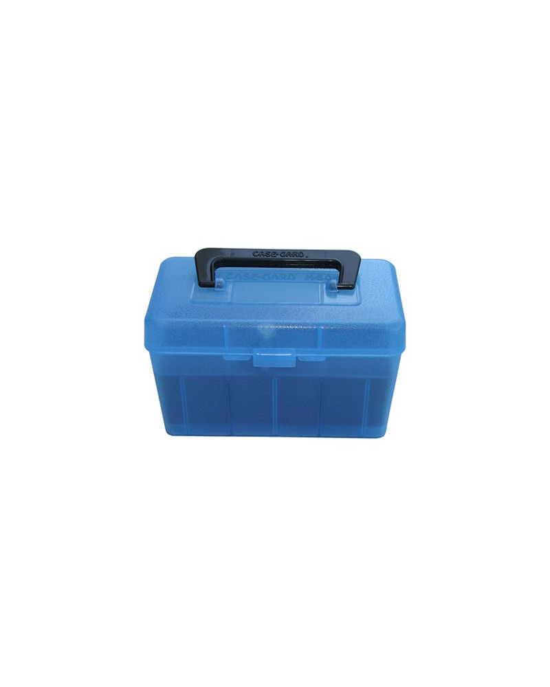 Pudełko na amunicję kulową MTM Case-Gard De Luxe H-50-RL Blue