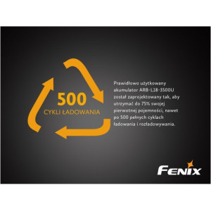 Akumulator Fenix ARB-L18U 18650 3500mAh 3,6V USB