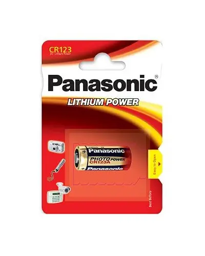 Bateria Panasonic CR123 3V