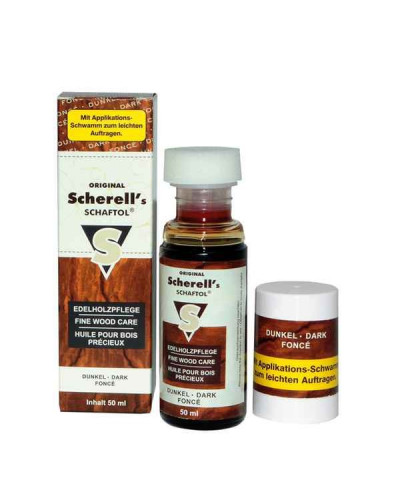 Olej do konserwacji kolby Scherell's Schaftol Dark 50 ml